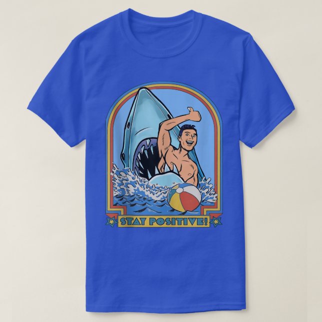 En Underbar vecka för en SharkKeep Positive T Shirt (Design framsida)
