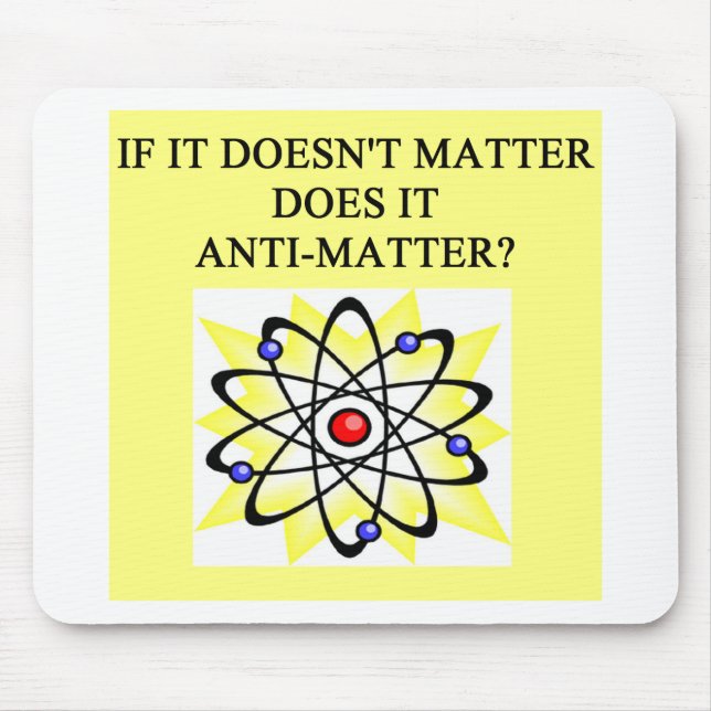 En underbarfysikdesign musmatta (Framsidan)