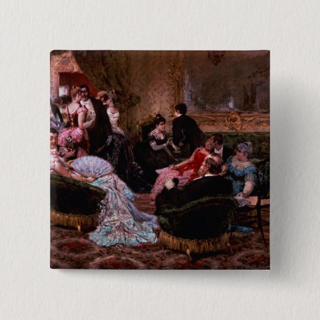 En underhållande afton knapp (Framsida)