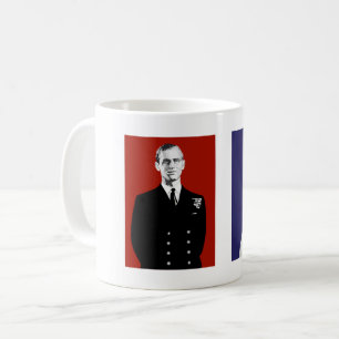 En ung drottning Elizabeth med hennes prins Kaffemugg