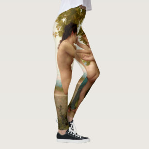 En ung flicka som försvarar sig mot Eros Leggings