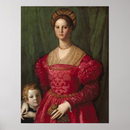En ung kvinna - Agnolo Bronzino Fint konsttryck Poster