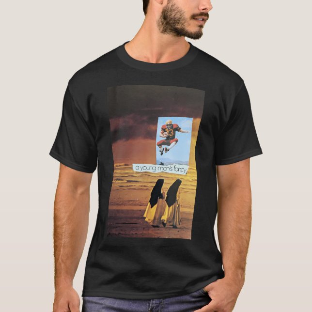 En ung mans fantasi t shirt (Framsida)