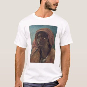 En ung neger- kvinna tee shirt