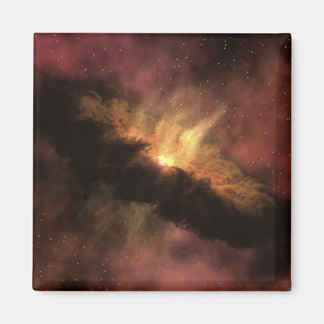 En ung stjärna magnet (Framsidan)