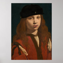 En ungdom - Giovanni Boltraffio Fina konstaffische Poster