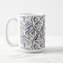 En unik färgrik klassisk traditionell design kaffe