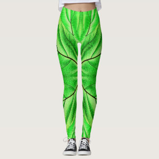 En unik grönt, sömlös "Ratti_Kreativ_Arts" Leggings