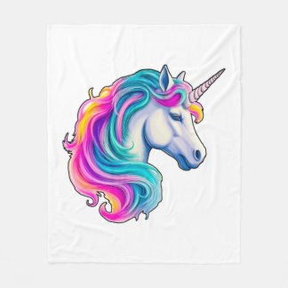 En unik grund fleecefilt