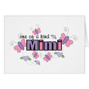 En Unik Mimi Hälsningskort