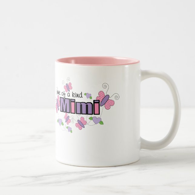 En Unik Mimi Två-Tonad Mugg (Höger)