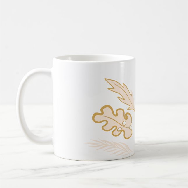 En unik muggdesign  kaffemugg (Vänster)