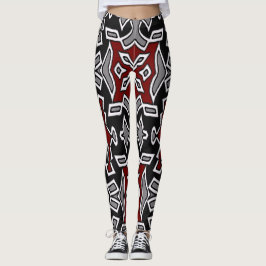 En unik multifärgad "Ratti_kreativ_Arts" Leggings