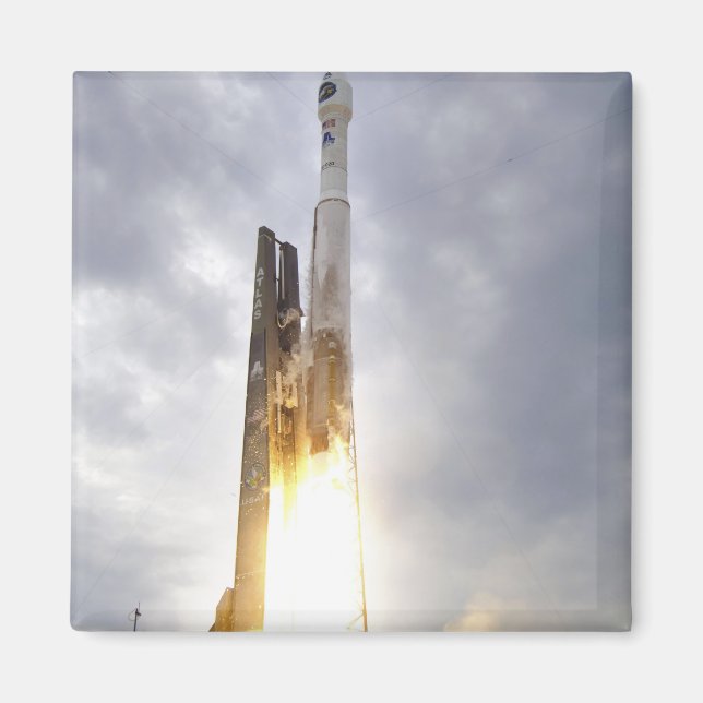 En United Launch Alliance Atlas V Rcket hiss Magnet (Framsidan)