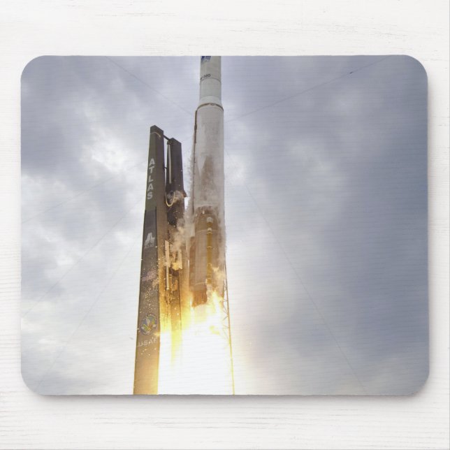 En United Launch Alliance Atlas V Rcket hiss Musmatta (Framsidan)