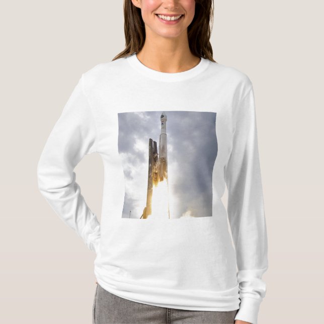 En United Launch Alliance Atlas V Rcket hiss Tee (Framsida)