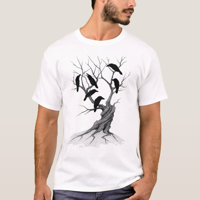 En unkindness av ravens t-shirt (Framsida)