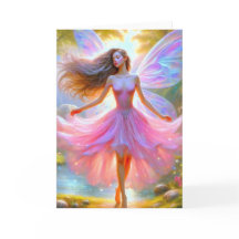 En upphetsad gesture insvälld i ett kort