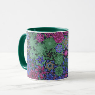 En upplyst Philip Jacobs Fabric ett block Mugg