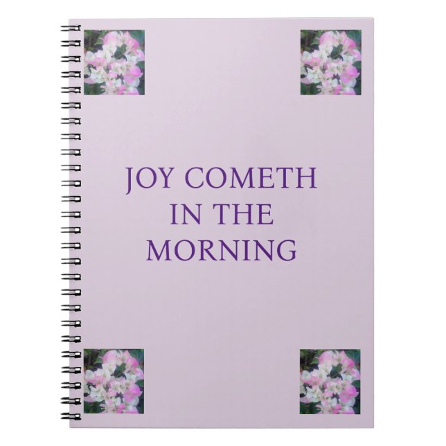 En uppmuntrande bärbar dator anteckningsbok (Framsidan)