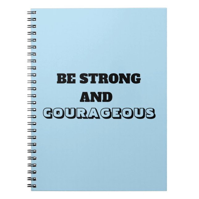 En uppmuntrande bärbar dator anteckningsbok (Framsidan)