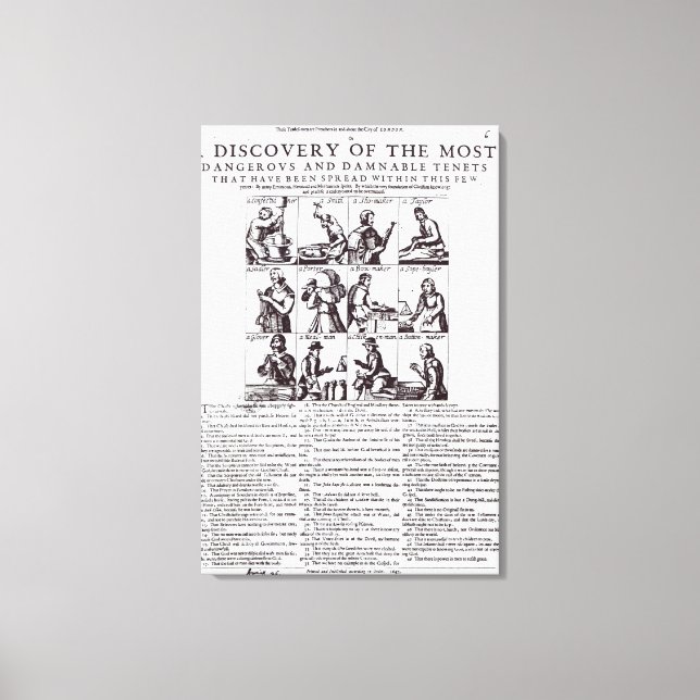 En upptäckt av de farligaste canvastryck (Framsida)