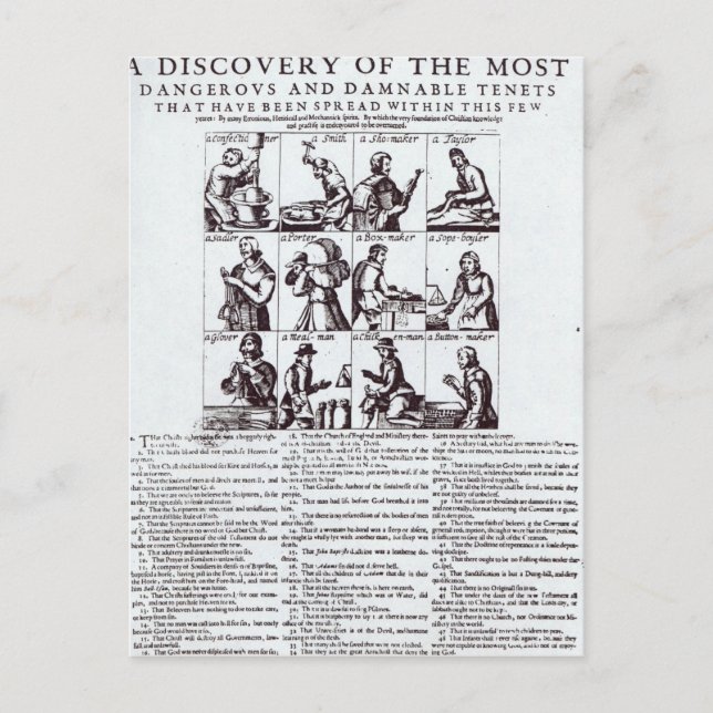 En upptäckt av det farligaste vykort (Framsida)