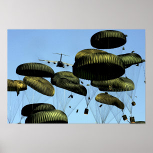 En US-flygvapenC-17 Globemaster III Poster