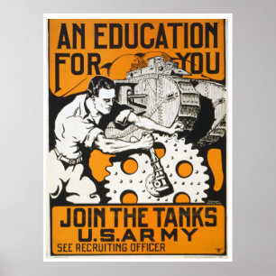 En utbildning för dig ~ går med tankerna poster