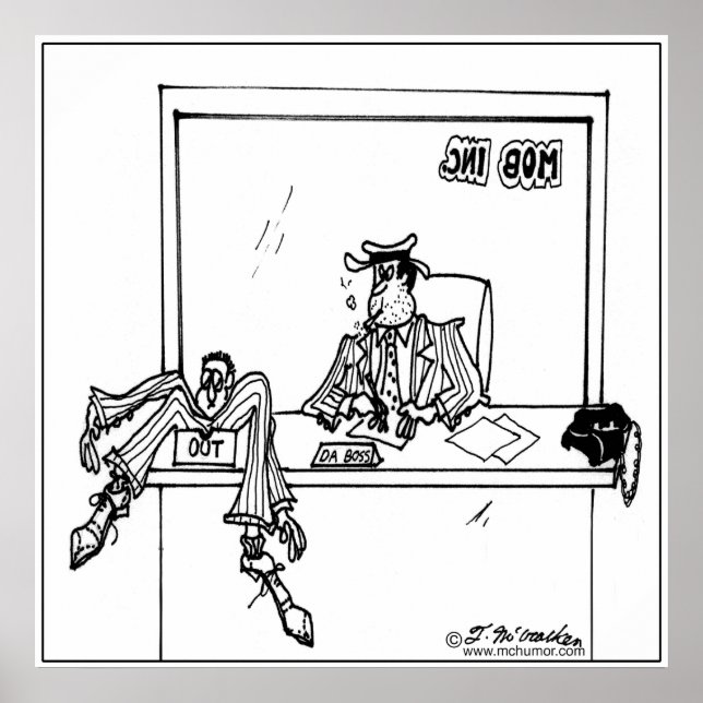 En utkorgen för Mobster Poster (Framsidan)