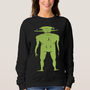 En utomjording som bara står där t shirt