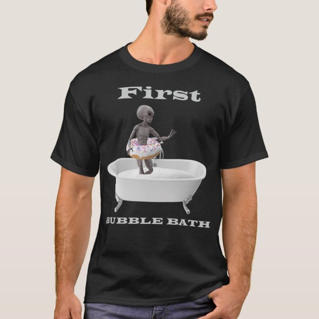 En Utomjordingar First Bubble land bibi och tina T Shirt (Framsida)