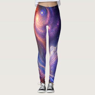 En utomjordisk älva på anpassade tajta leggings