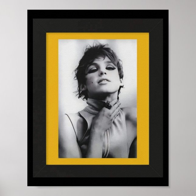 En vacker 1960-talets inspirerade Poster ... Iconi (Framsidan)