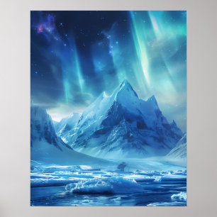 En vacker Aurora Borealis Poster