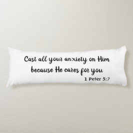 En vacker bibel Verse of Peace Kroppskudde