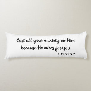 En vacker bibel Verse of Peace Kroppskudde