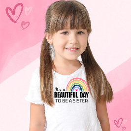 En vacker dag att vara syster Syskon T-Shirt