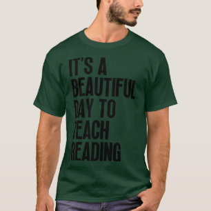 En vacker dag för att lära sig läsa 5 t shirt