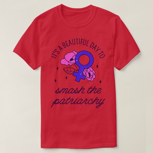 En vacker dag för patriarkin IV T Shirt (Design framsida)