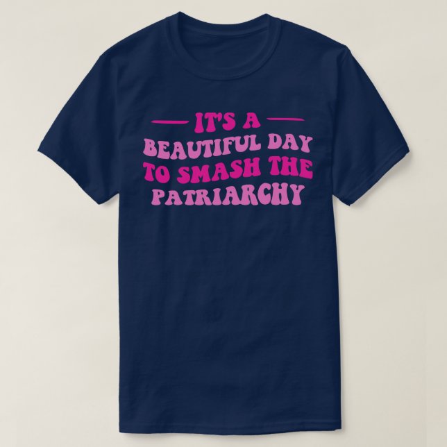En vacker dag för patriarkin VI T Shirt (Design framsida)