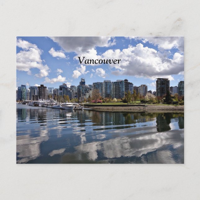 En vacker dag i Vancouver, BC-vykort Vykort (Framsida)