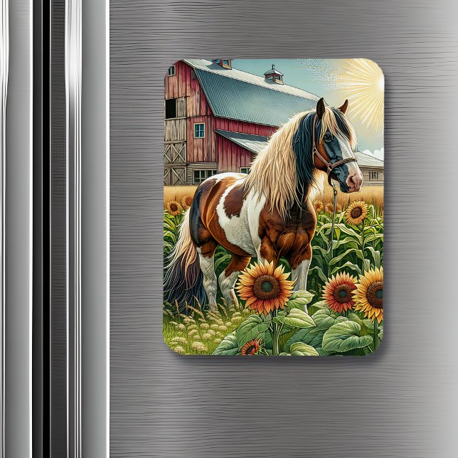 En vacker dag-vän till dig | Söt Horse Magnet (Skapare uppladdad)