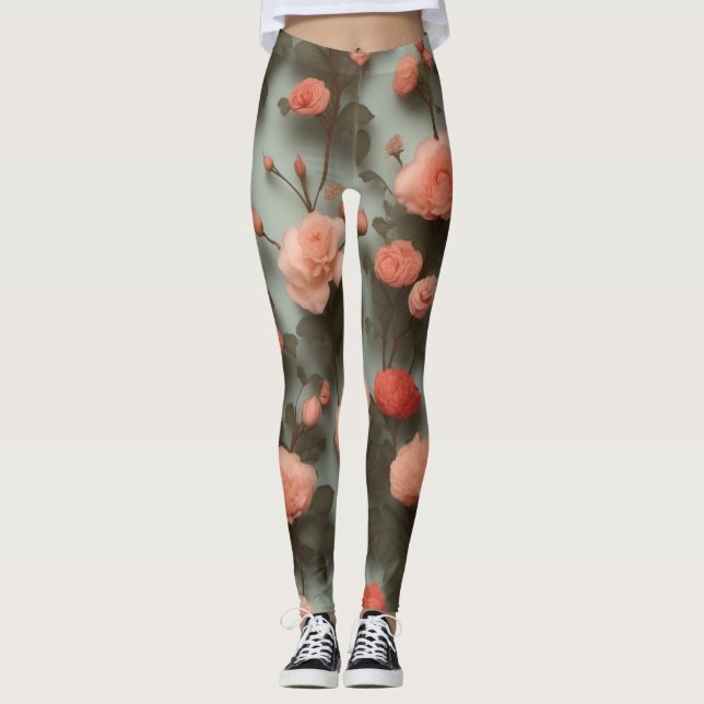 En vacker design leggings (Framsida)