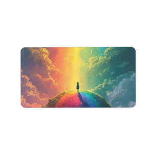 En vacker dröm adressetikett