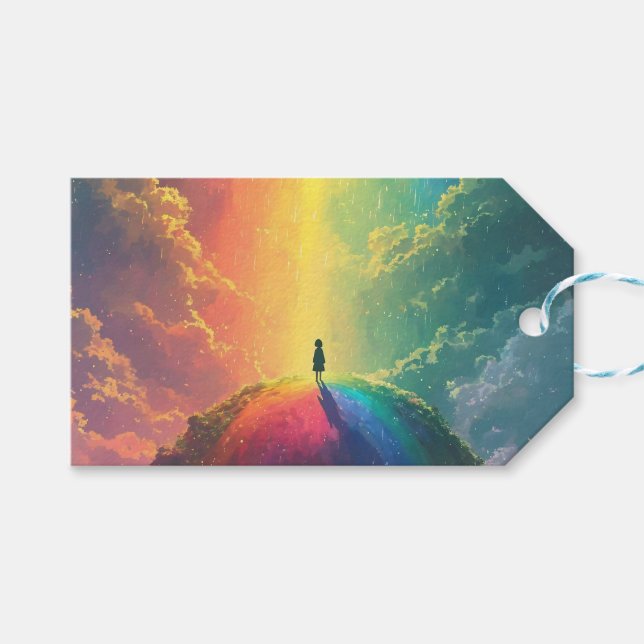 En vacker dröm presentetikett (Framsidan (Horisontell))