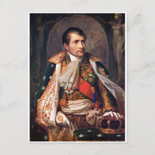 En vacker Fransk Porträtt i Napoleon I Emperor Vykort