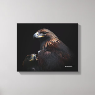 En vacker gyllene Eagles-parad Canvastryck
