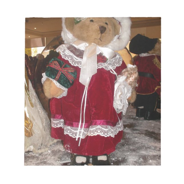 En vacker jul med Kärlek har en Nicedag och Anteckningsblock (Framsida)