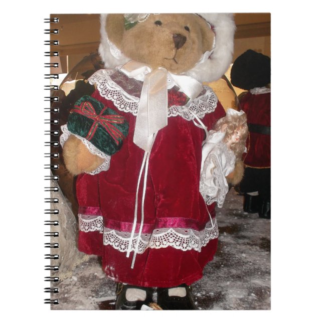 En vacker jul med Kärlek har en Nicedag och Anteckningsbok (Framsidan)